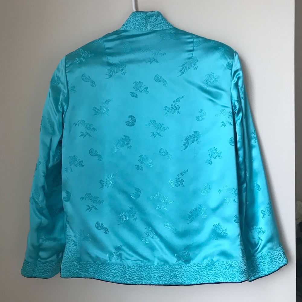 Vintage Embroidered Peony Brand Reversible Jacket - Picture 5 of 7